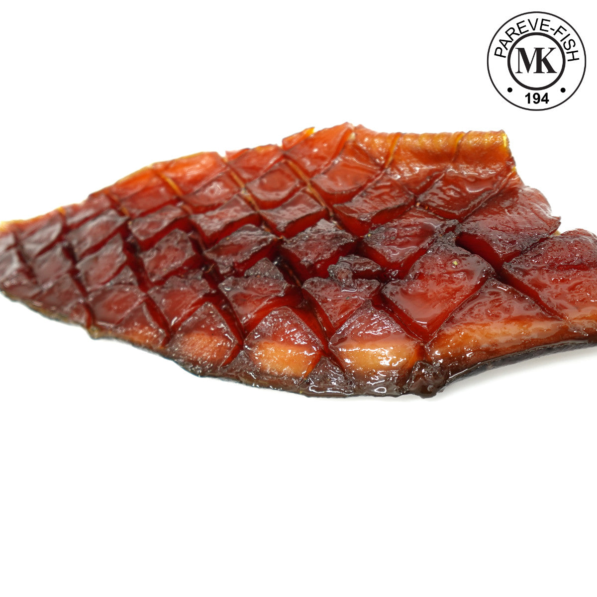 Premium Maple Candied Steelhead Yukola fillet with rich glaze and golden edges