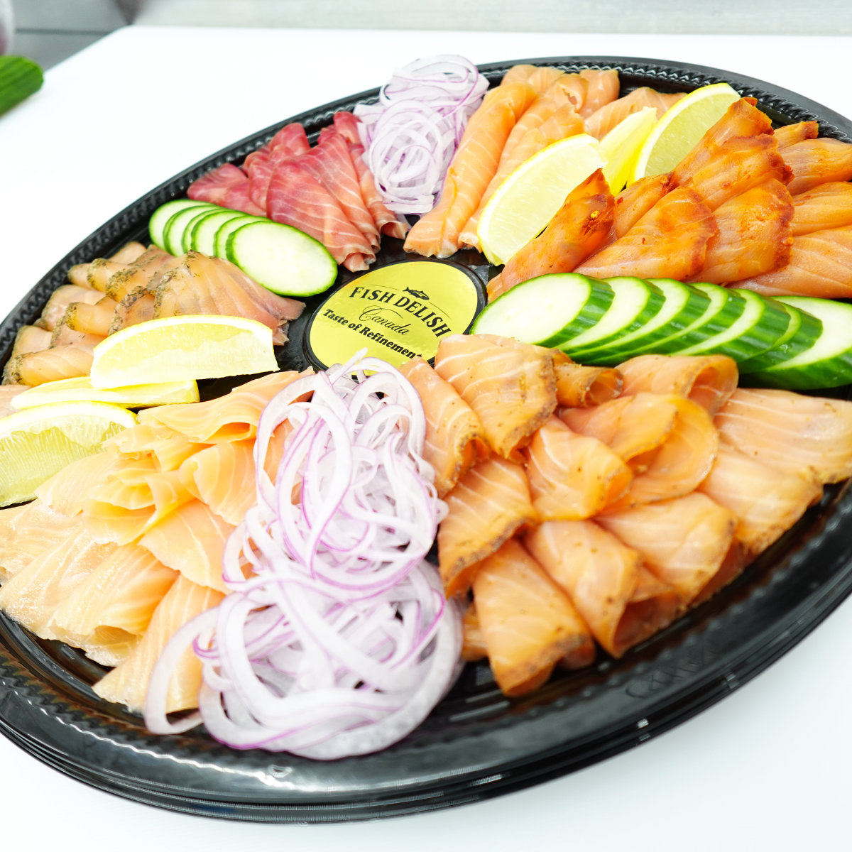Premium Smoked Salmon Platter - Perfect for Any Occasion